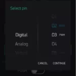 Press the play button to activate 4