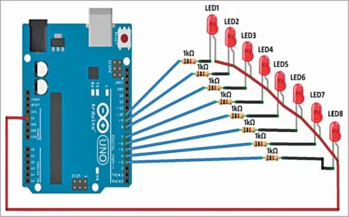 Circuit diagram of the project