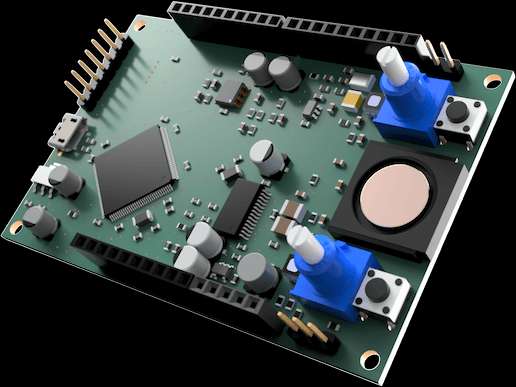 THE CHIRP EXPLORER BOARD A FIRST FOR DATA OVER SOUND.