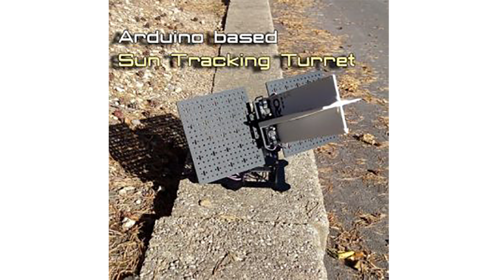 Arduino Based Sun Tracker Turret 300x300 1