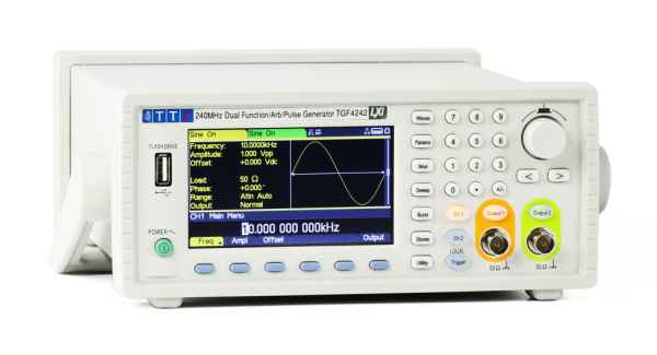 Dual Channel Arbitrary Function Generator with 40 to 240MHz models