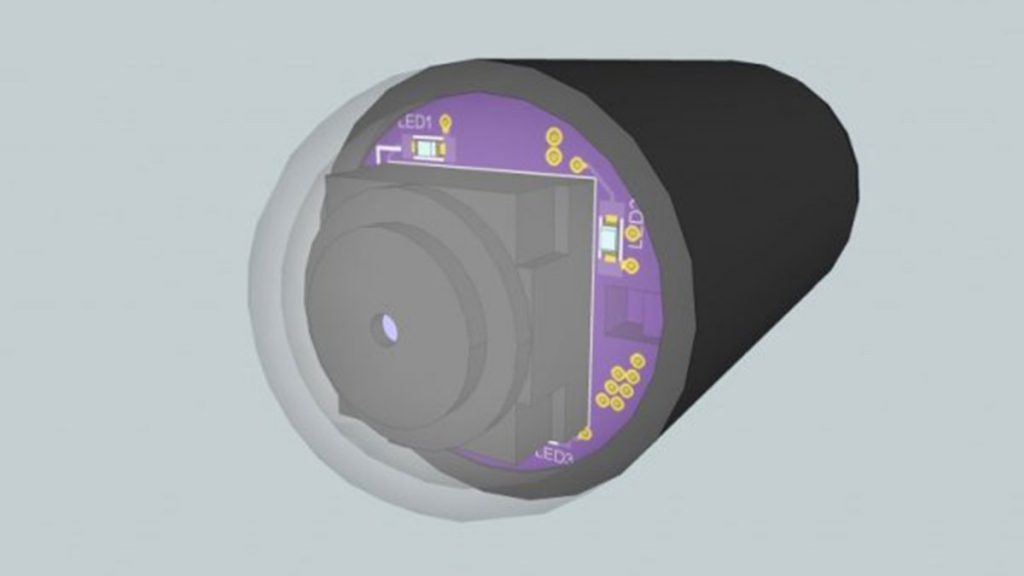 Tiny Wireless Capsule Camera