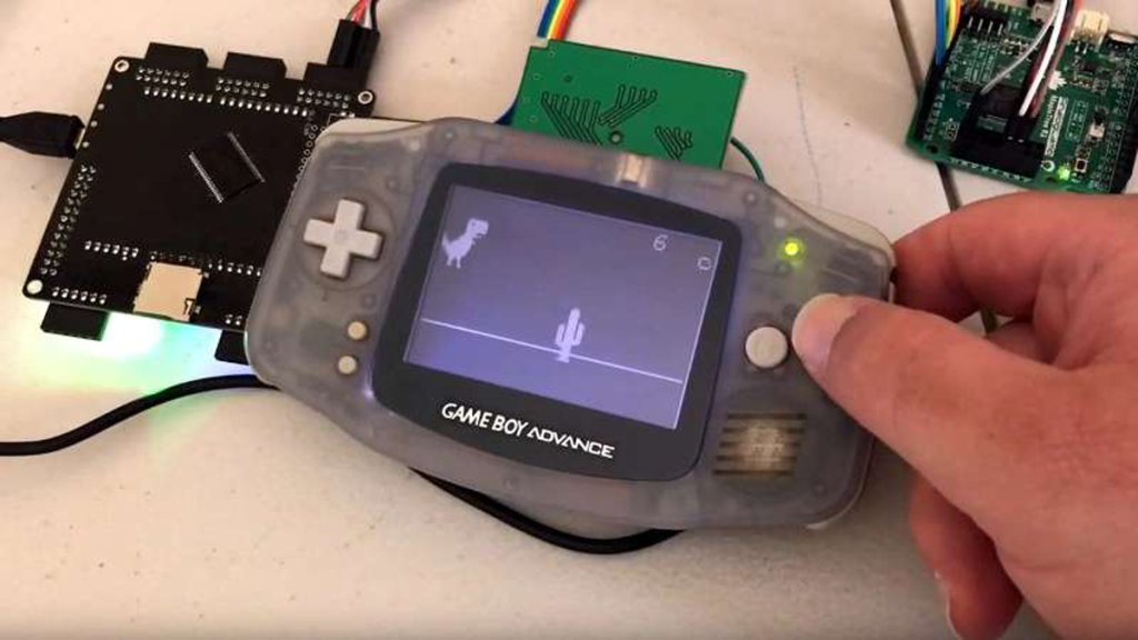 FPGA Brings Arduboy to the Game Boy Advance