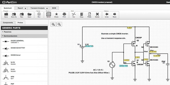 123d circuits electronics lab