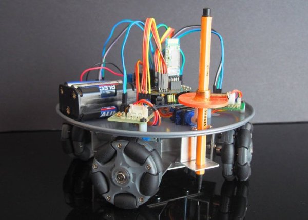 Arduino-omni-wheel-robot-and-pen-plotter