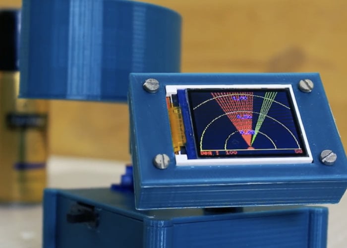 DIY Arduino radar with display