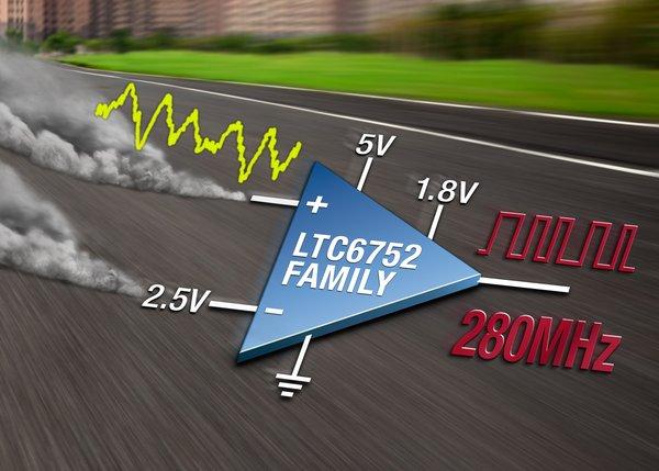 High speed comparator cuts delays to 2.9 ns