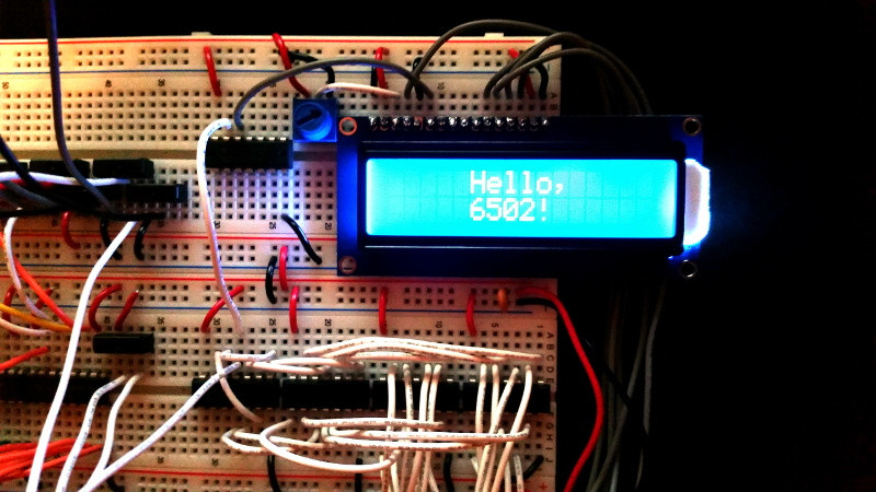 A NEARLY PRACTICAL 6502 BREADBOARD COMPUTER