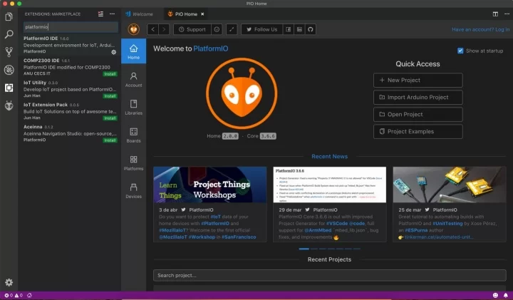 Arduino IDE para programar