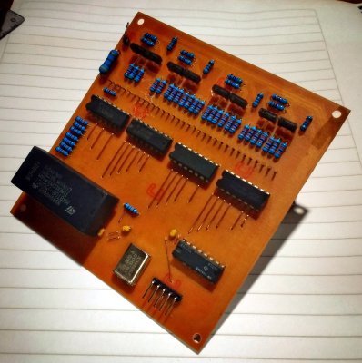 SCRATCH BUILT VFD CLOCK 1