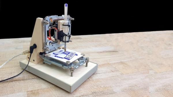 BUILD A PLOTTER USING SCRAP DVD DRIVES