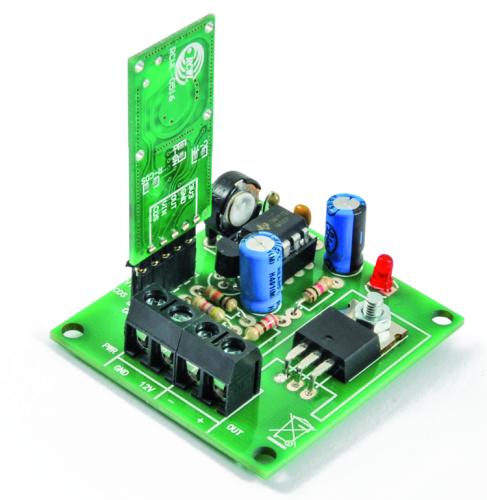 MICROWAVE PRESENCE DETECTOR WORKS USING DOPPLER EFFECT