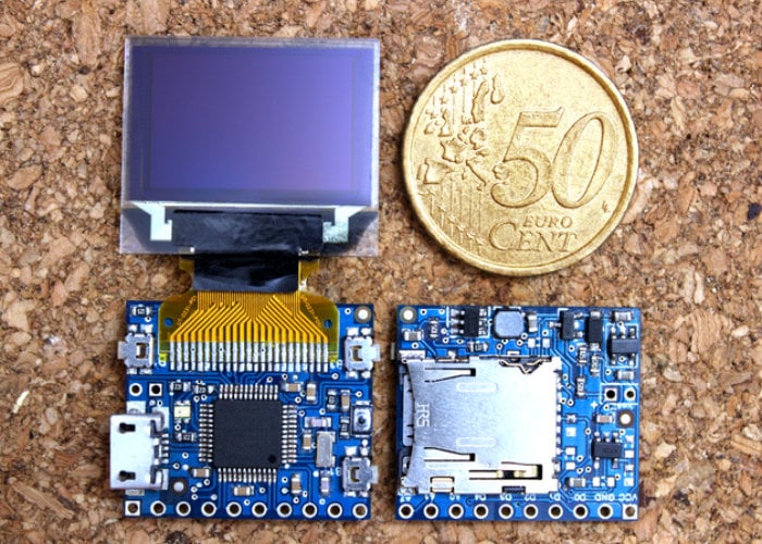 PocketScreen tiny Arduino multitool and development board