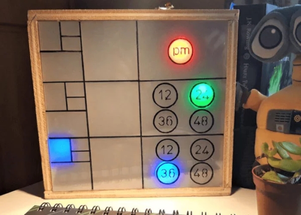 Arduino Fibonacci clock