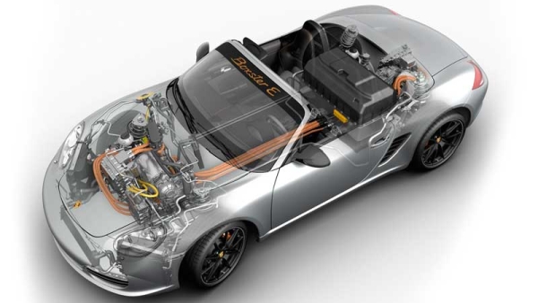 Teenager converts Porsche Boxster to electric drivetrain