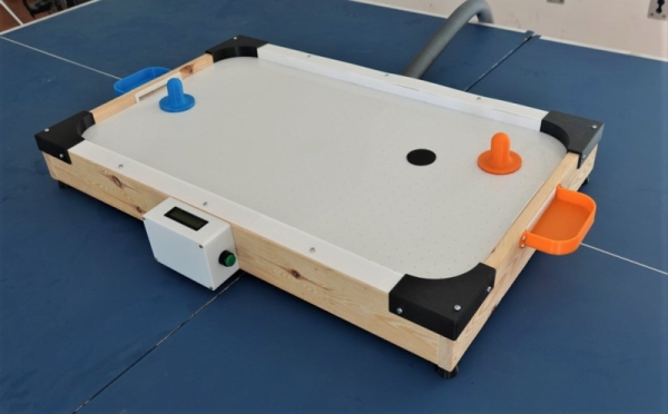 AIR HOCKEY TABLE IS A BREEZE TO BUILD