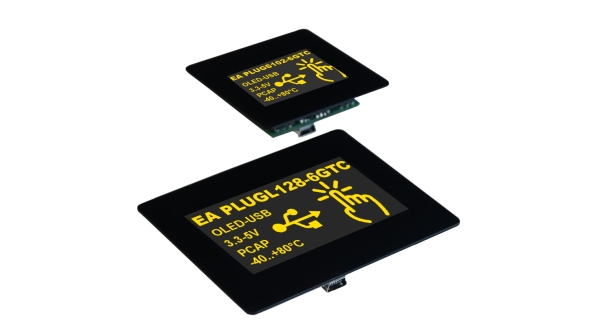 HIGH CONTRAST OLED DISPLAYS WITH USB INTERFACE