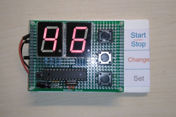 Arduino Countdown Timer With Setup Buttons