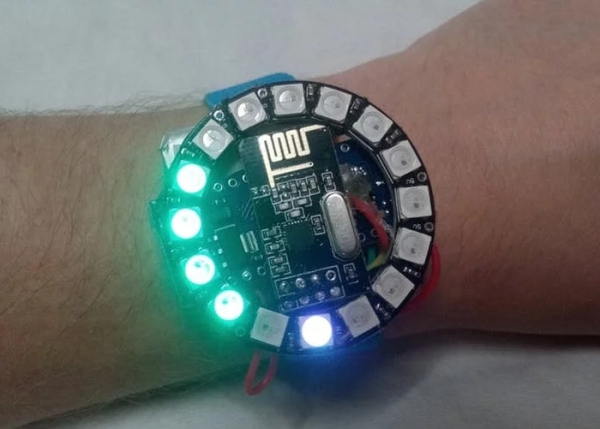 Arduino wearable heart rate monitor