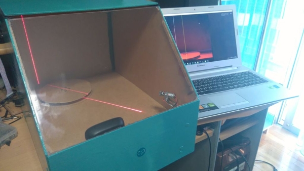 DIY Arduino 3D Laser Scanner
