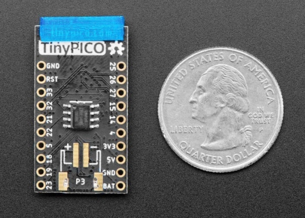 New TinyPICO ESP32 development board