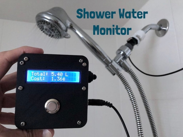 Save Water Money With the Shower Water Monitor