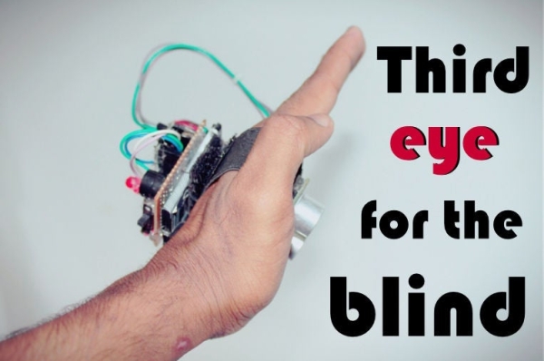 THIRD EYE FOR THE BLIND an Innovative Wearable Technology for Blinds.