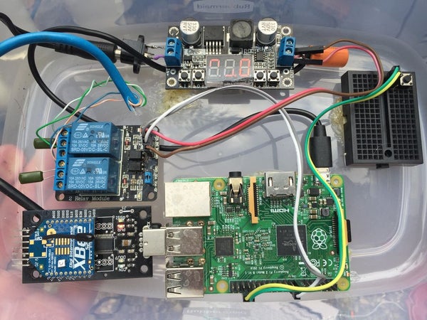 Web-Based Pool Controller W Raspberry Pi, Arduino, Xbee and Digital Thermometer