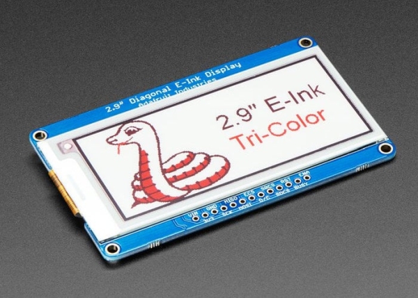 Three-colour-2.9-Inch-eInk-display-breakout-lands-at-Adafruit-for-34.95