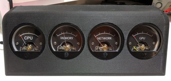 DIY ANALOG RESOURCE MONITOR FOR YOUR PC