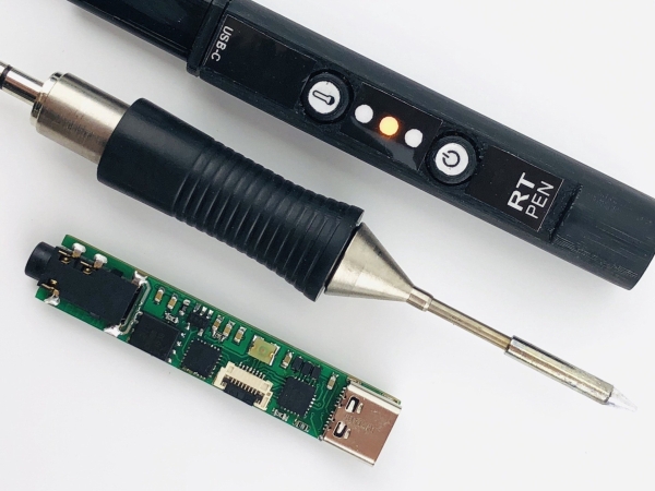 USB-C-PD SOLDERING PEN IS A COMPACT STM32-POWERED SOLUTION FOR WELLER TIPS