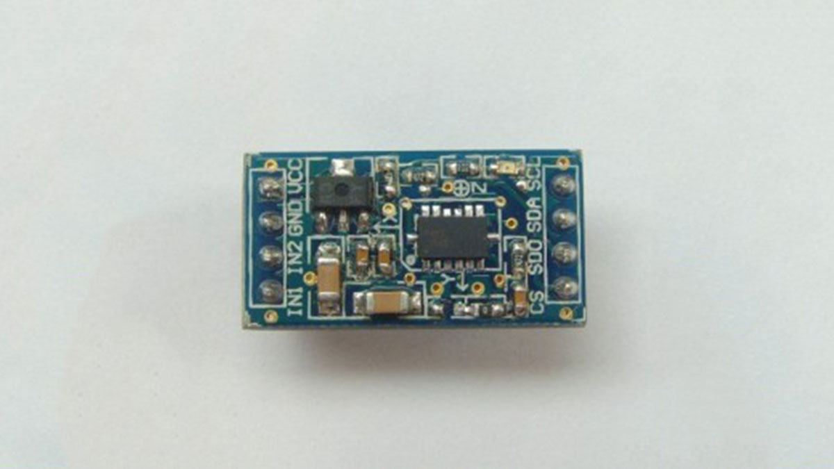 Using an MMA7455 accelerometer with an ESP32 board