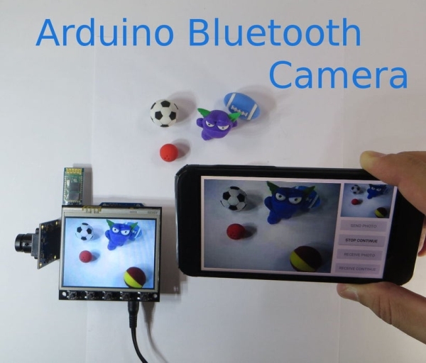 Arduino Bluetooth Camera