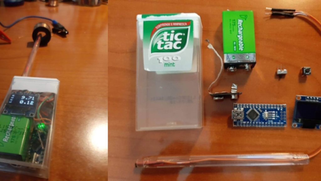FEEL THE FORCE WITH A POCKET MAGNETOMETER