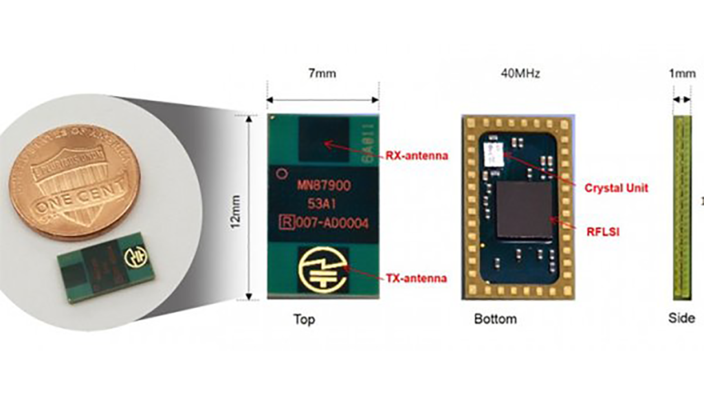 SocioNext MN87900 is a Single Chip 24 GHz Radio Wave Sensor for the Internet of Things