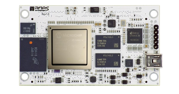 M100PFS – POLARFIRE RISC V SOC FPGA MODULE