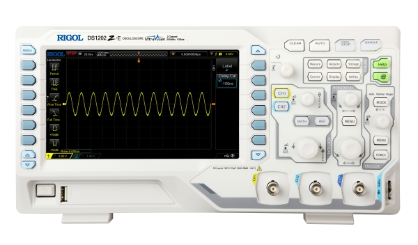 NEW 200MHZ DS1202Z E TO RIGOL’S POPULAR DS1000Z SERIES OSCILLOSCOPES