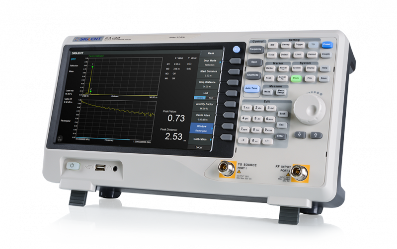 SPECTRUM ANALYZER COMBINES PERFORMANCE WITH EASE OF USE