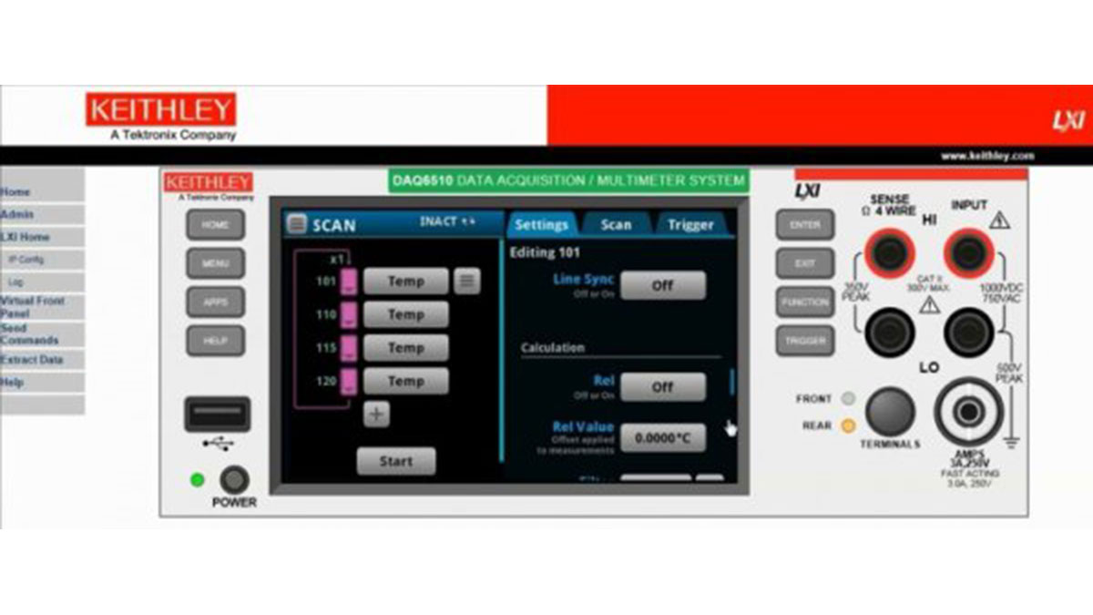 Tektronix Launches Two New 6½-digit DMM and DAQ systems  DMM6500 And DAQ6510