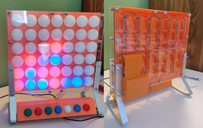 ELECTRONIC CONNECT FOUR HAS NO PIECES TO LOSE