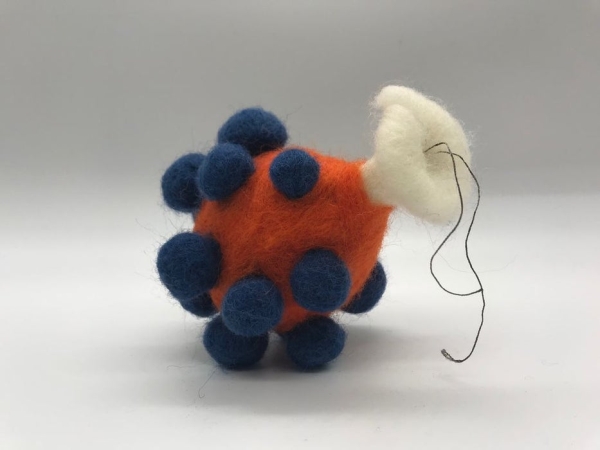 Needle Felted Pressure Sensor