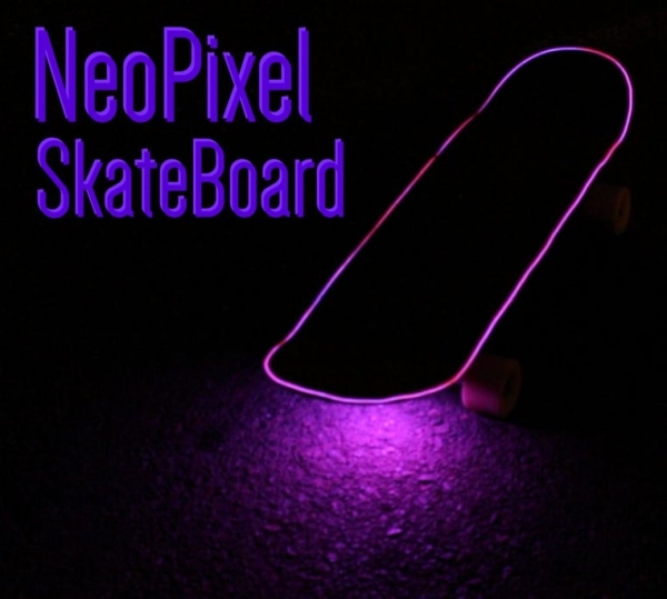 NeoPixel SkateBoard