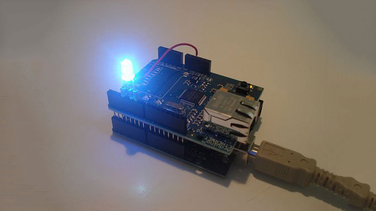 Web Controlled Arduino LED