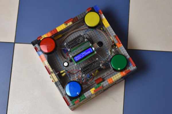 Arduino Arcade Lego Games Box
