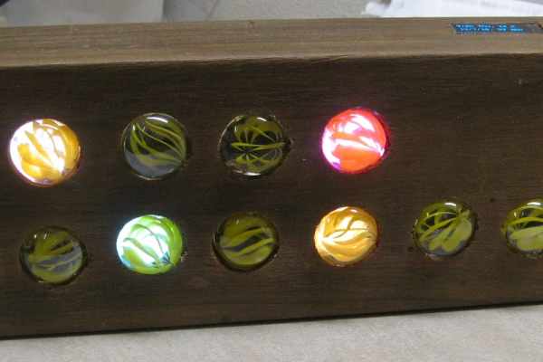 Binary-LED-Marble-Clock