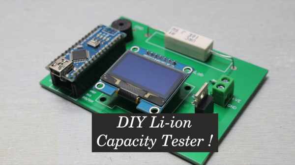 DIY Li ion Capacity Tester