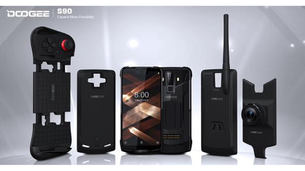 THE ALL IN ONE DOOGEE S90 MODULAR RUGGED PHONE WILL BE DEBUTED AT CROWDFUNDING PLATFORM