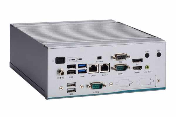 AXIOMTEKS HIGH PERFORMANCE FANLESS EMBEDDED SYSTEM WITH FRONT ACCESSIBLE DESIGN – EBOX640 521 FL