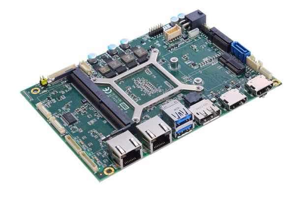 AXIOMTEKS QUAD VIEW 3.5 EMBEDDED BOARD WITH AMD RYZEN™ EMBEDDED V1807B V1605B PROCESSOR – CAPA13R