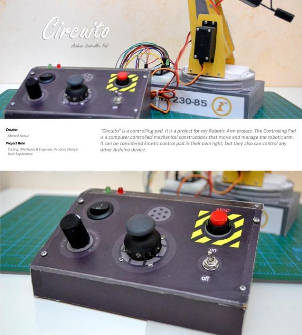 Circuito Arduino Controller Pad 2